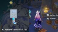 Radiant Spincrystal in Court of First Edict #163 (Image via HoYoverse)